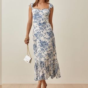 Reformation Nikita Dress in Pompadour